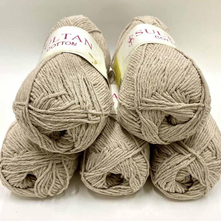 Sultan Cotton Amigurumi İpi Açık Bej ( 5 Adet ) - 1