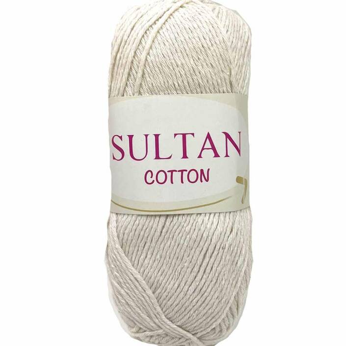 Sultan Cotton Amigurumi İpi Açık Krem ( 100 Gr ) - 2