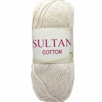 Sultan Cotton Amigurumi İpi Açık Krem ( 5 Adet ) - 2