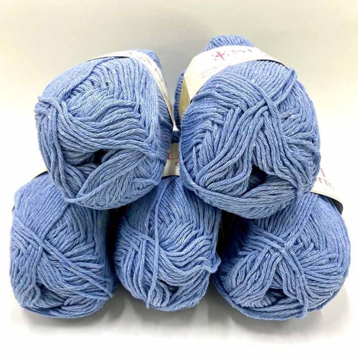Sultan Cotton Amigurumi İpi Bebe Mavi ( 5 Adet ) - 6