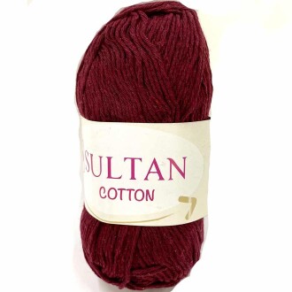 ( 5 Adet ) Sultan Cotton Amigurumi İpi No:26 Bordo - 2