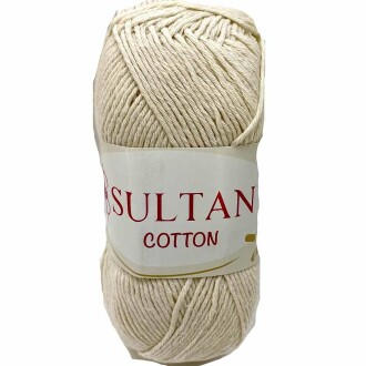Sultan Cotton Amigurumi İpi Ekru Krem ( 5 Adet ) - 5
