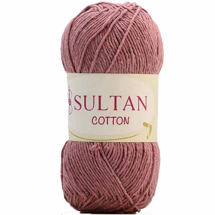 Sultan Cotton Amigurumi İpi No:09 Gül Kurusu ( 100 Gr ) - 1