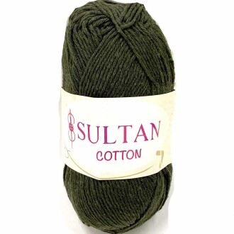 Sultan Cotton Amigurumi İpi Haki Yeşil ( 100 Gr ) - Orivyum