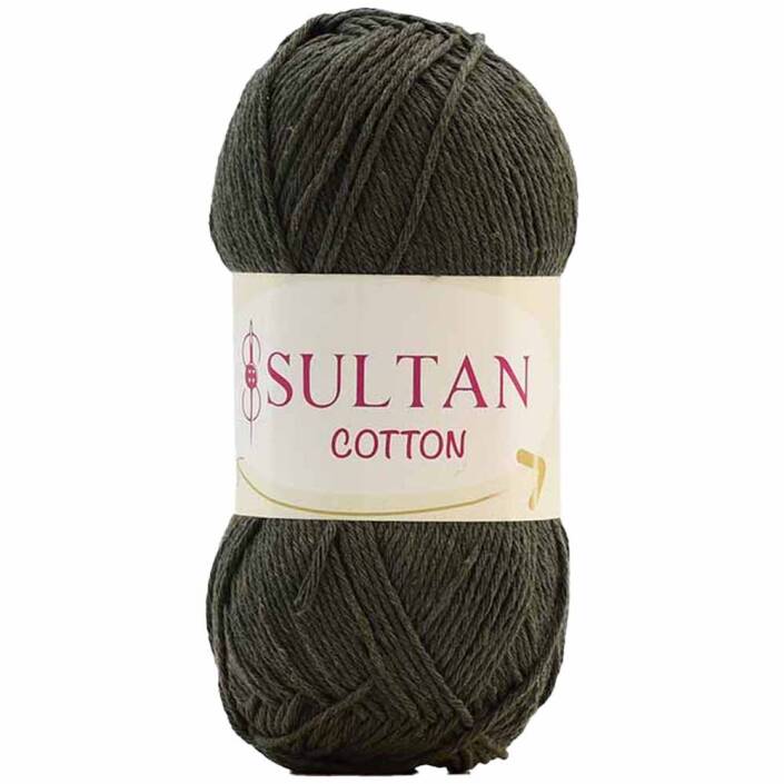 Sultan Cotton Amigurumi İpi No:30 Haki Yeşil ( 100 Gr ) - 1