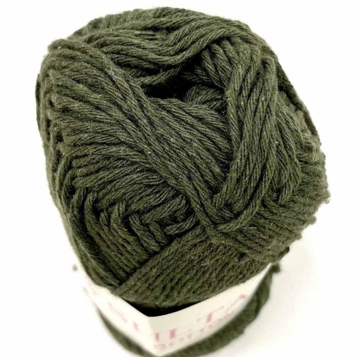 Sultan Cotton Amigurumi İpi No:30 Haki Yeşil ( 100 Gr ) - 2
