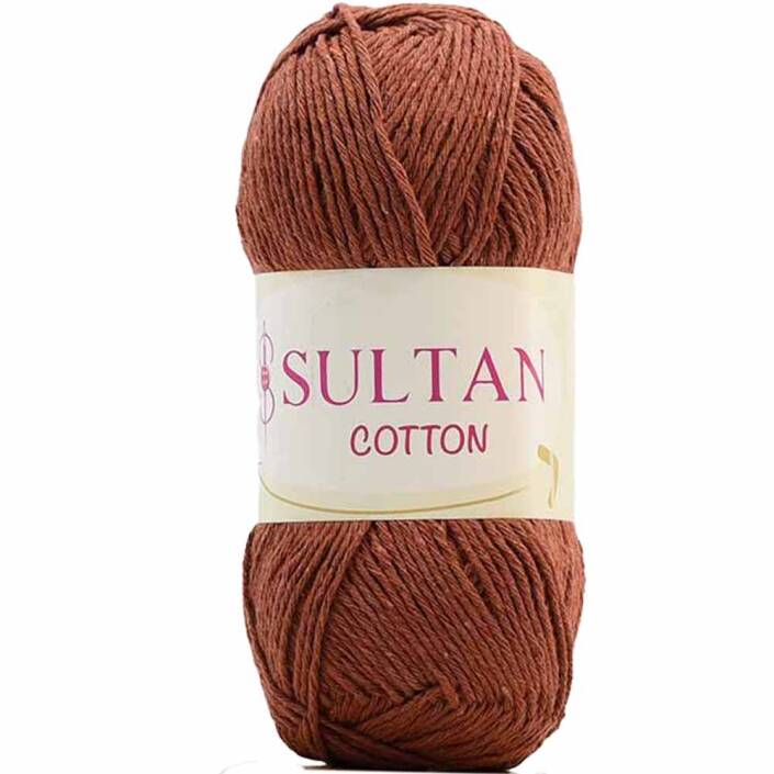 Sultan Cotton Amigurumi İpi No:24 Kiremit ( 100 Gr ) - 1