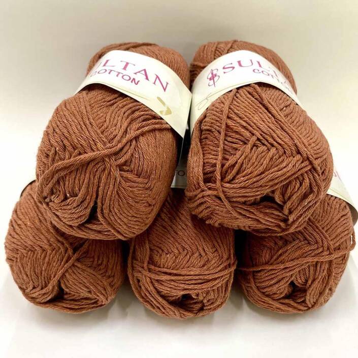 Sultan Cotton Amigurumi İpi Kiremit ( 5 Adet ) - 1