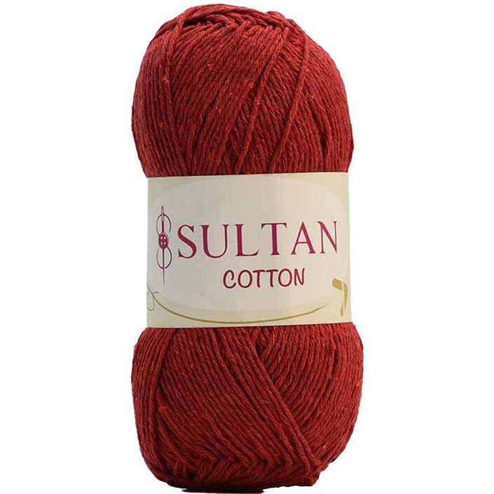 Sultan Cotton Amigurumi İpi No:25 Kırmızı ( 100 Gr ) - 1