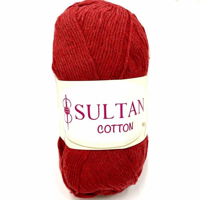 Sultan Cotton Amigurumi İpi Kırmızı ( 5 Adet ) - 2