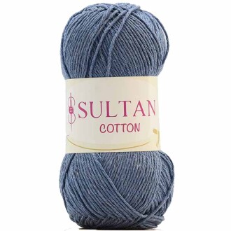 Sultan Cotton Amigurumi İpi No:18 Kot Mavi ( 100 Gr ) - Orivyum