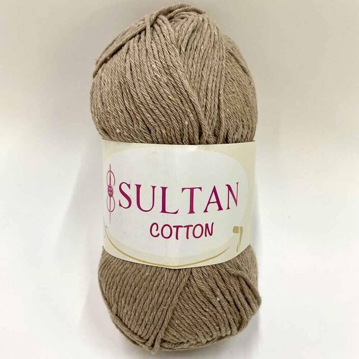 Sultan Cotton Amigurumi İpi Koyu Bej ( 100 Gr ) - 1