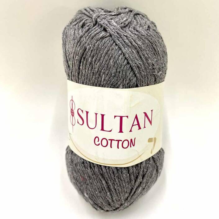 Sultan Cotton Amigurumi İpi Koyu Gri ( 100 Gr ) - 1