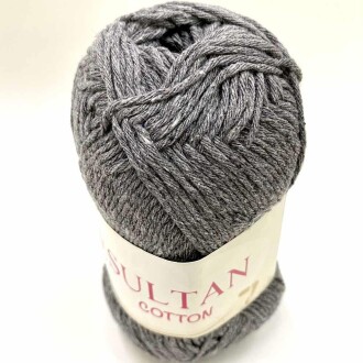 ( 5 Adet ) Sultan Cotton Amigurumi İpi No:06 Koyu Gri - 2