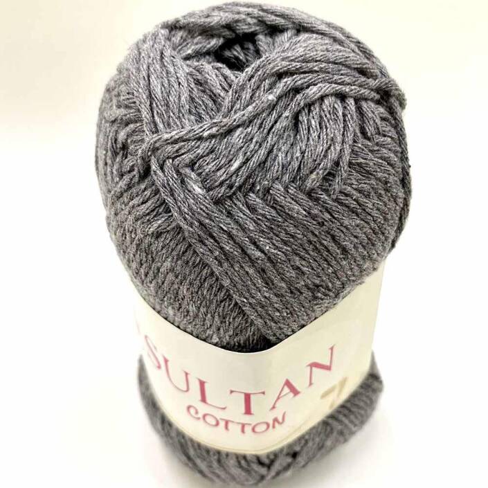 ( 5 Adet ) Sultan Cotton Amigurumi İpi No:06 Koyu Gri - 2