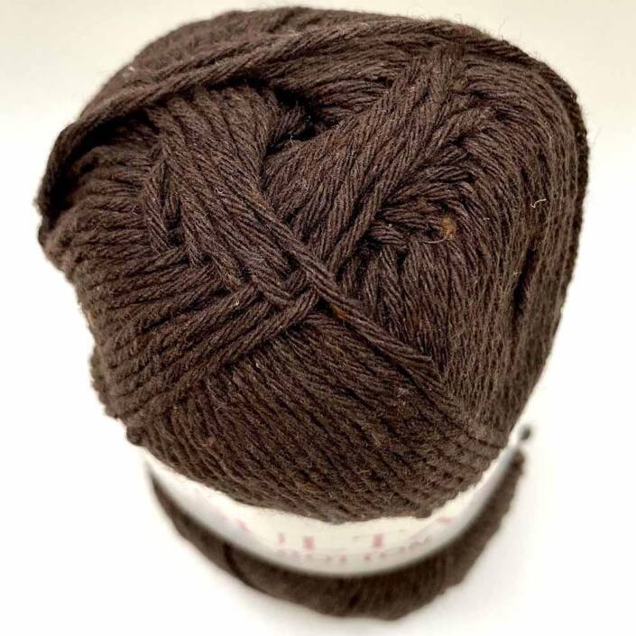 Sultan Cotton Amigurumi İpi Koyu Kahve ( 100 Gr ) - 2