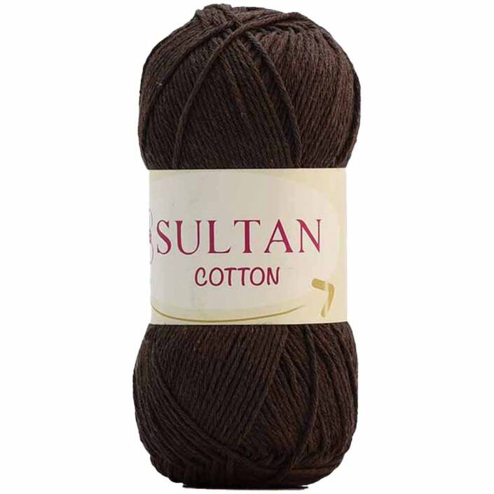 Sultan Cotton Amigurumi İpi No:31 Koyu Kahve ( 100 Gr ) - 1