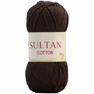 Sultan Cotton Amigurumi İpi No:31 Koyu Kahve ( 100 Gr ) - Sultan