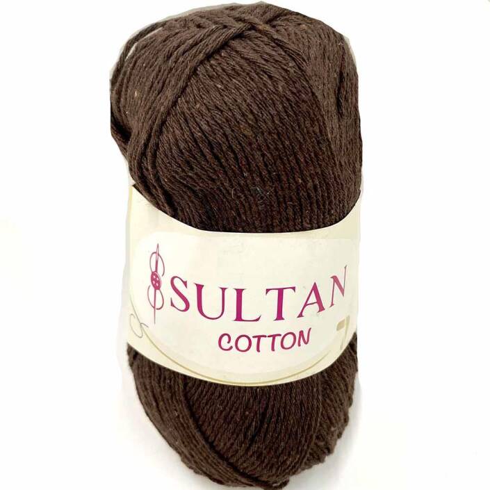 Sultan Cotton Amigurumi İpi Koyu Kahve ( 5 Adet ) - 2