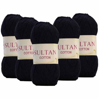 ( 5 Adet ) Sultan Cotton Amigurumi İpi No:19 Lacivert - Sultan