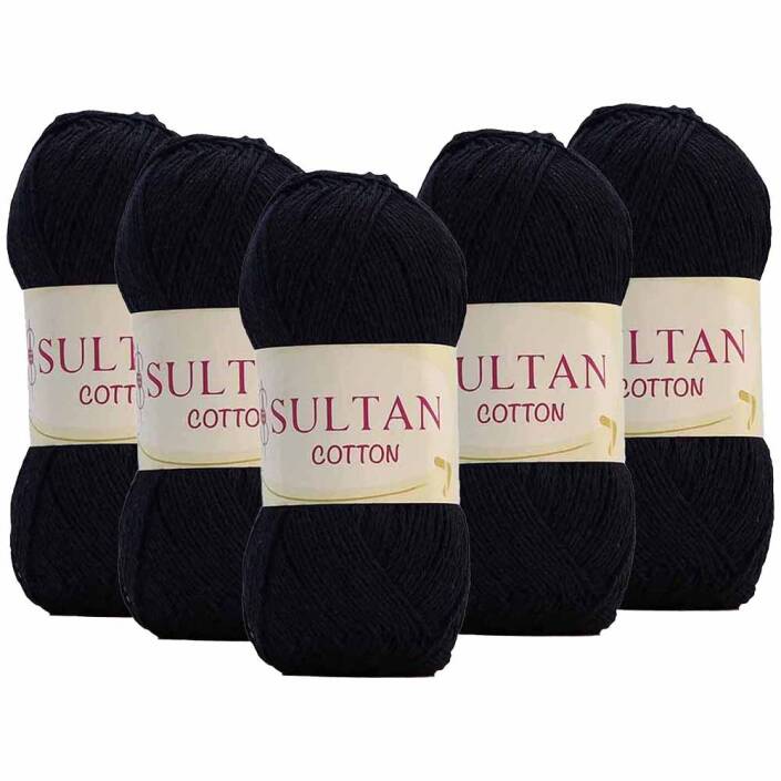 ( 5 Adet ) Sultan Cotton Amigurumi İpi No:19 Lacivert - 1
