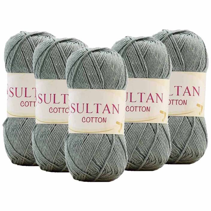 ( 5 Adet ) Sultan Cotton Amigurumi İpi No:27 Mint Yeşili - 1