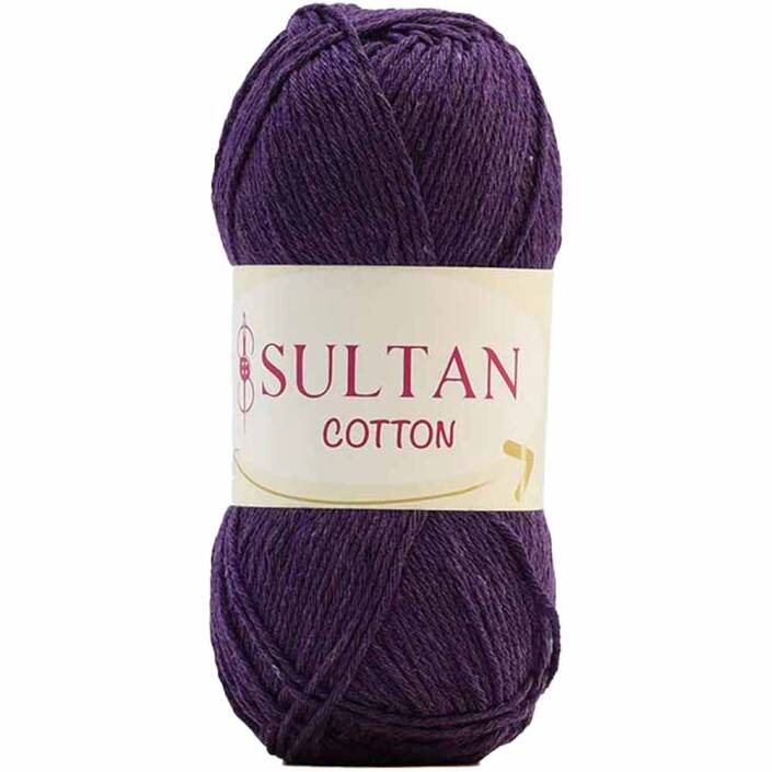 Sultan Cotton Amigurumi İpi No:34 Mor ( 100 Gr ) - 1
