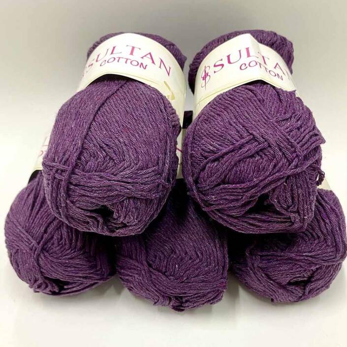 Sultan Cotton Amigurumi İpi Mürdüm ( 5 Adet ) - 1