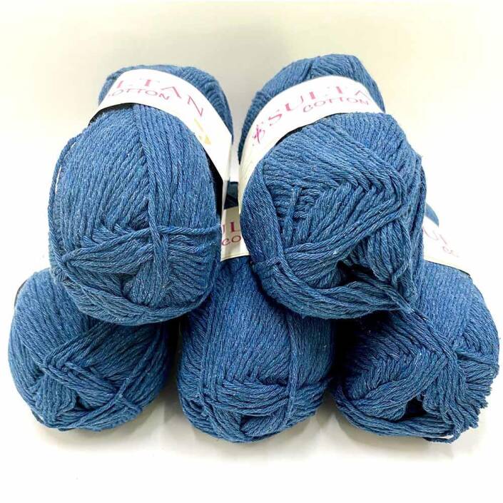 Sultan Cotton Amigurumi İpi Petrol Mavi ( 5 Adet ) - 1