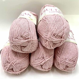 Sultan Cotton Amigurumi İpi Pudra ( 5 Adet ) - Orivyum