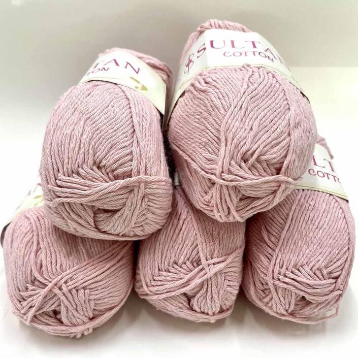 Sultan Cotton Amigurumi İpi Pudra ( 5 Adet ) - 1