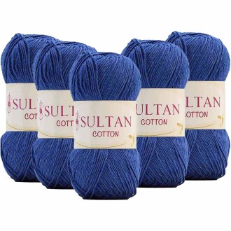 ( 5 Adet ) Sultan Cotton Amigurumi İpi No:16 Saks Mavi - Sultan