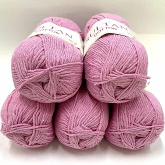 Sultan Cotton Amigurumi İpi Şeker Pembe ( 5 Adet ) - Orivyum