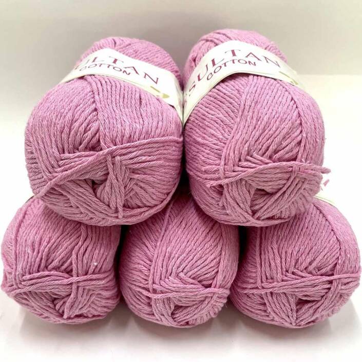 Sultan Cotton Amigurumi İpi Şeker Pembe ( 5 Adet ) - 1