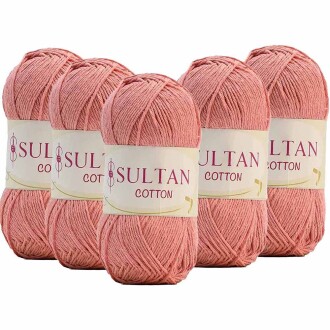 ( 5 Adet ) Sultan Cotton Amigurumi İpi No:33 Somon - Sultan