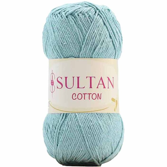 Sultan Cotton Amigurumi İpi No:14 Su Yeşili ( 100 Gr ) - 1