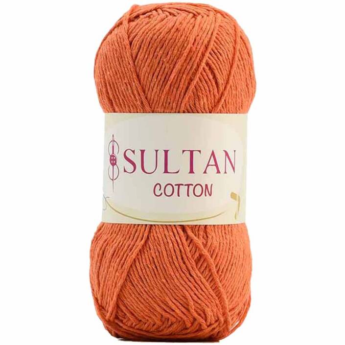 Sultan Cotton Amigurumi İpi No:23 Turuncu ( 100 Gr ) - 1