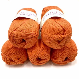 Sultan Cotton Amigurumi İpi Turuncu ( 5 Adet ) - Orivyum