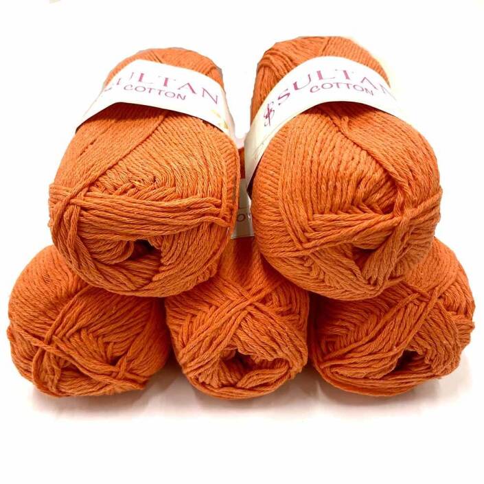 Sultan Cotton Amigurumi İpi Turuncu ( 5 Adet ) - 1
