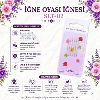 Sultan İğne Oyası İğnesi SLT-2 - Sultan