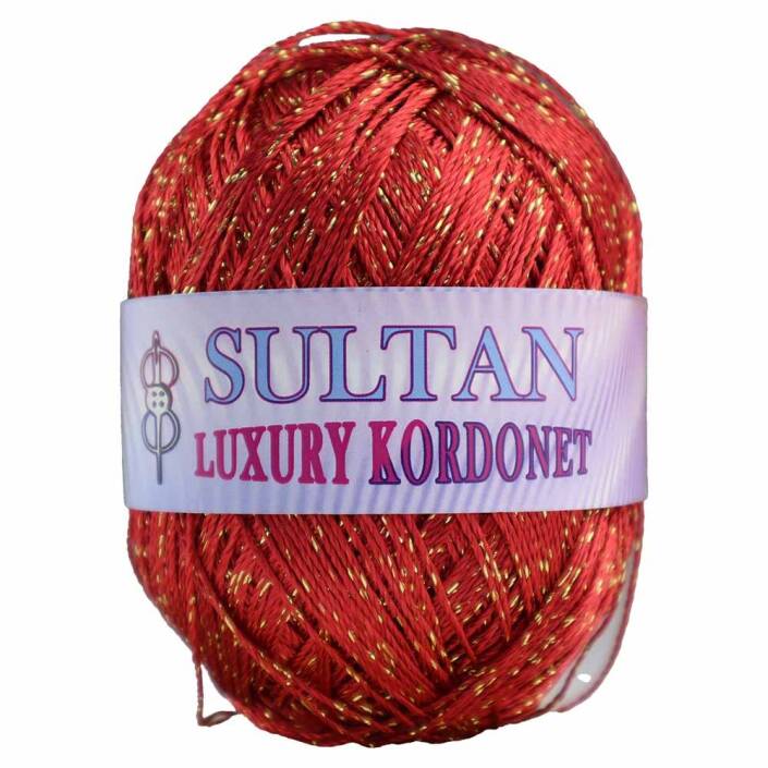 Sultan Luxury Kordonet 102 Kırmızı - 1