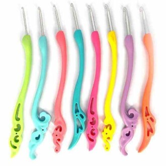 Sultan Motifli Elastik Saplı Tığ Seti 8 Tığlı - Orivyum