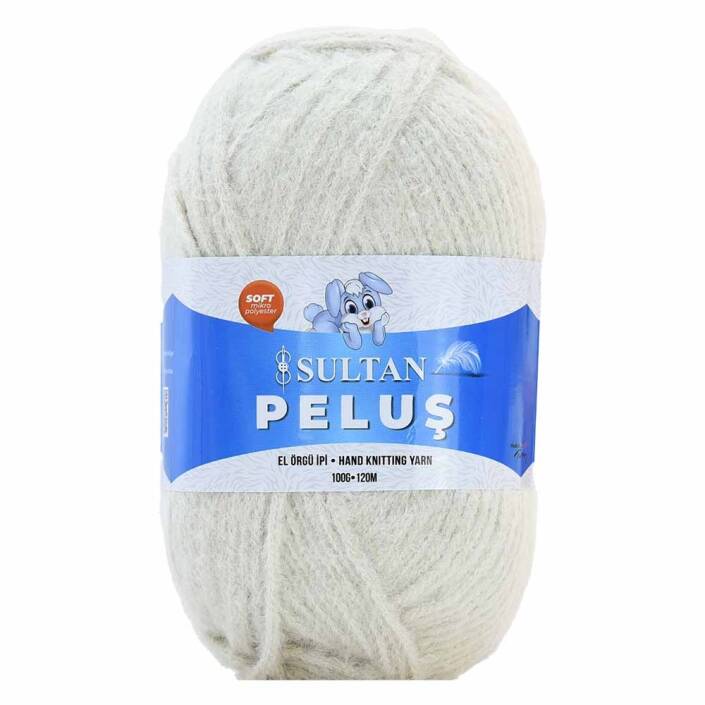 Sultan Peluş Kürk İp 2241 Krem ( 100 Gram ) - 1