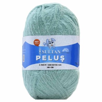 Sultan Peluş Kürk İp 2249 Mint ( 100 Gram ) - SULTAN