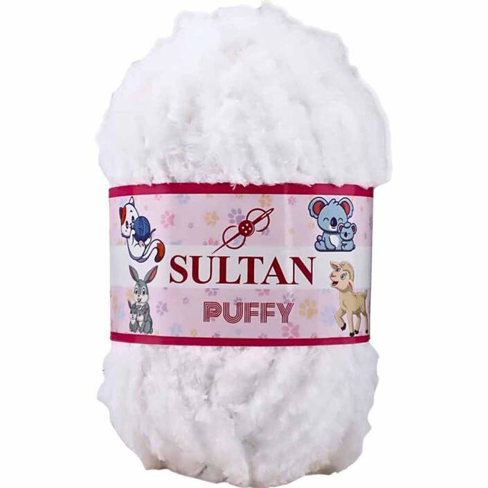 Sultan Puffy 1201 Beyaz ( 100 Gr ) - 2