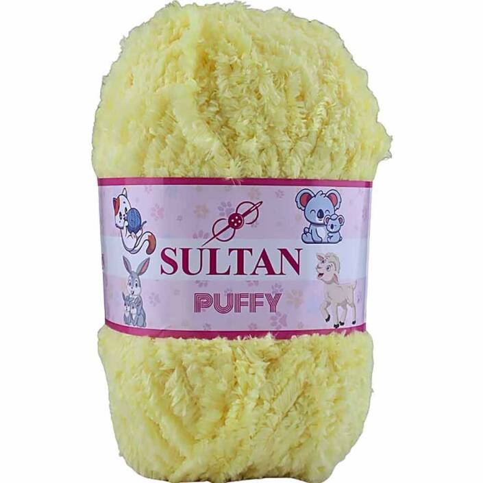 Sultan Puffy 1216 Sarı ( 100 Gr ) - 1