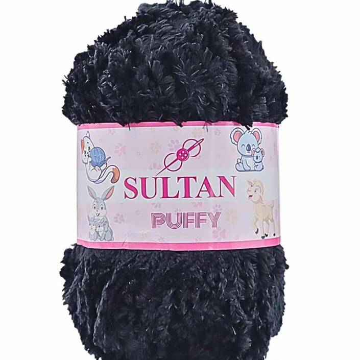 Sultan Puffy 1235 Siyah ( 100 Gr ) - 1