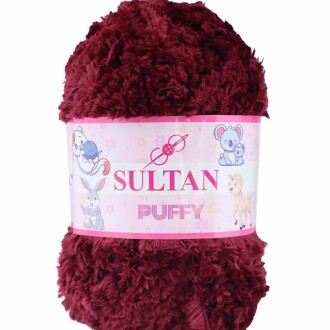 Sultan Puffy 1236 Bordo ( 100 Gr ) - Sultan
