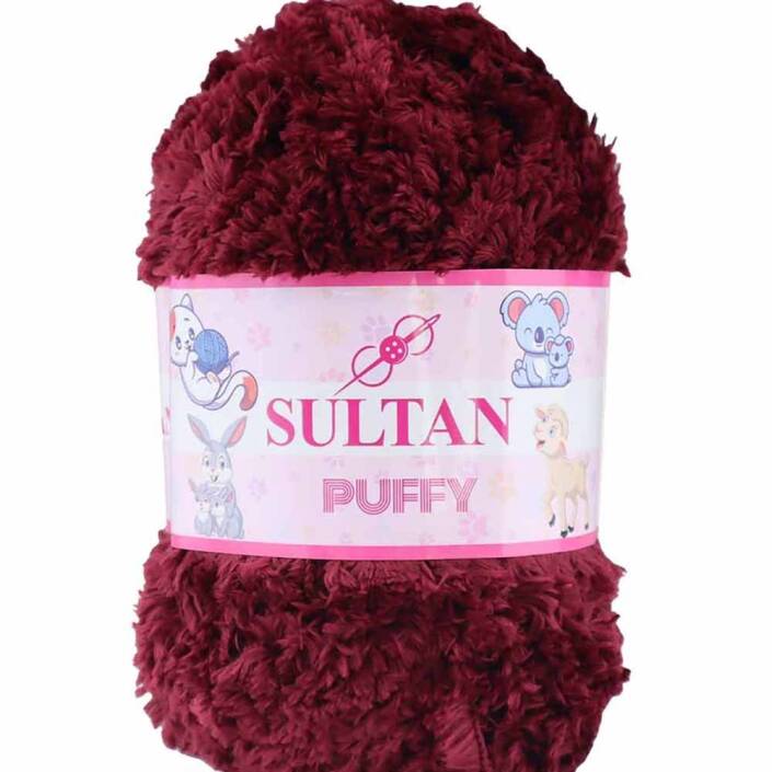Sultan Puffy 1236 Bordo ( 100 Gr ) - 1