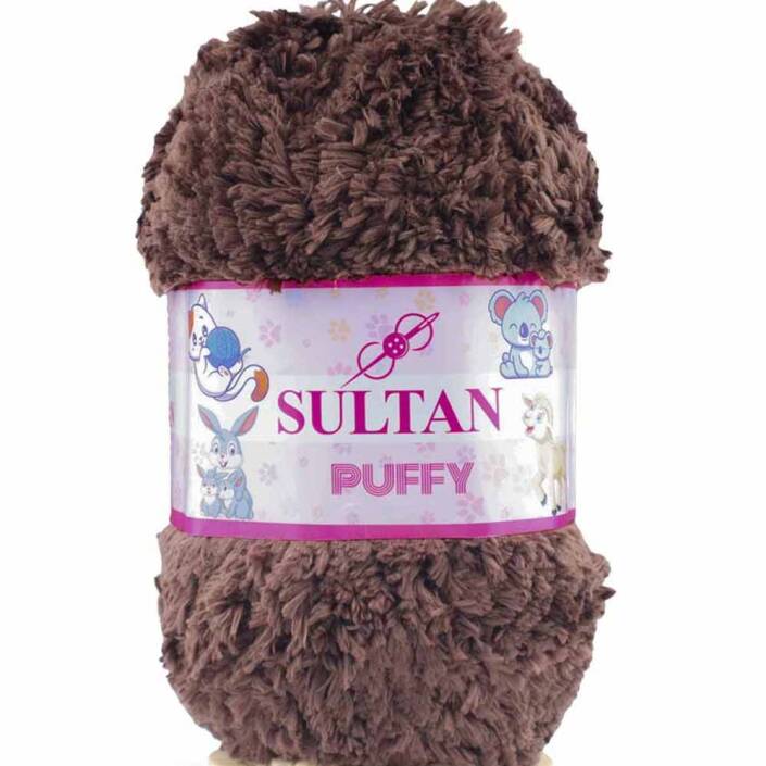 Sultan Puffy 1248 Kahverengi ( 100 Gr ) - 1
